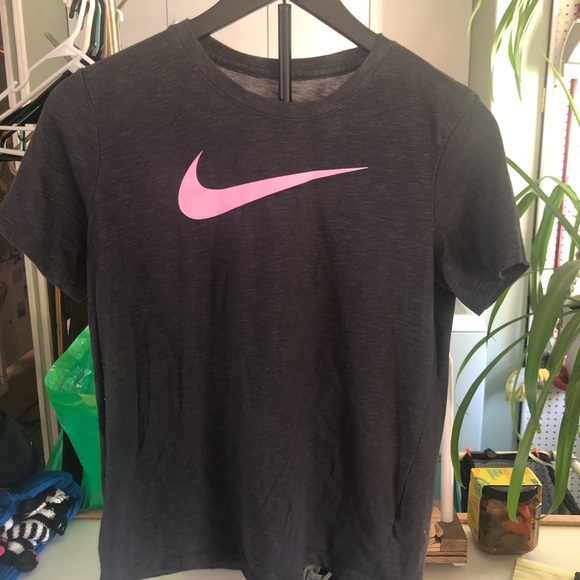 Nike Gray Dri-Fit Tee - Picture 1 of 3